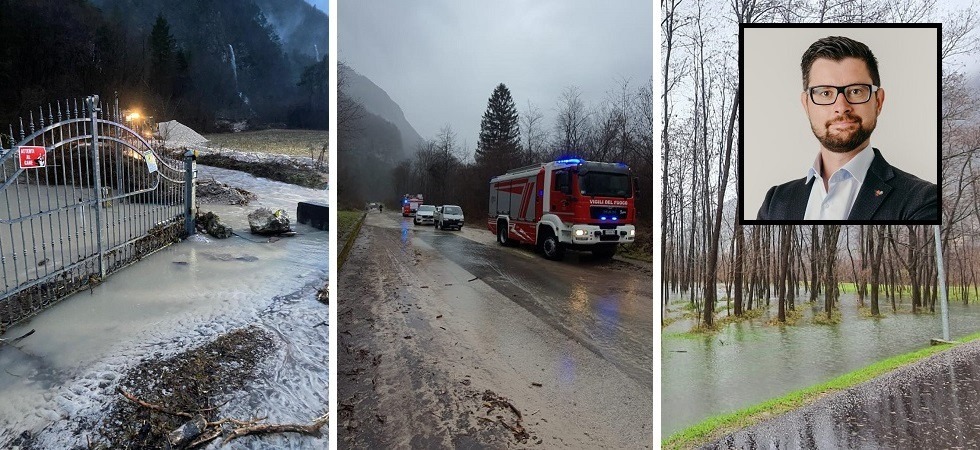 A Grigno preoccupa il Brenta, in alcune zone si registrano allagamenti